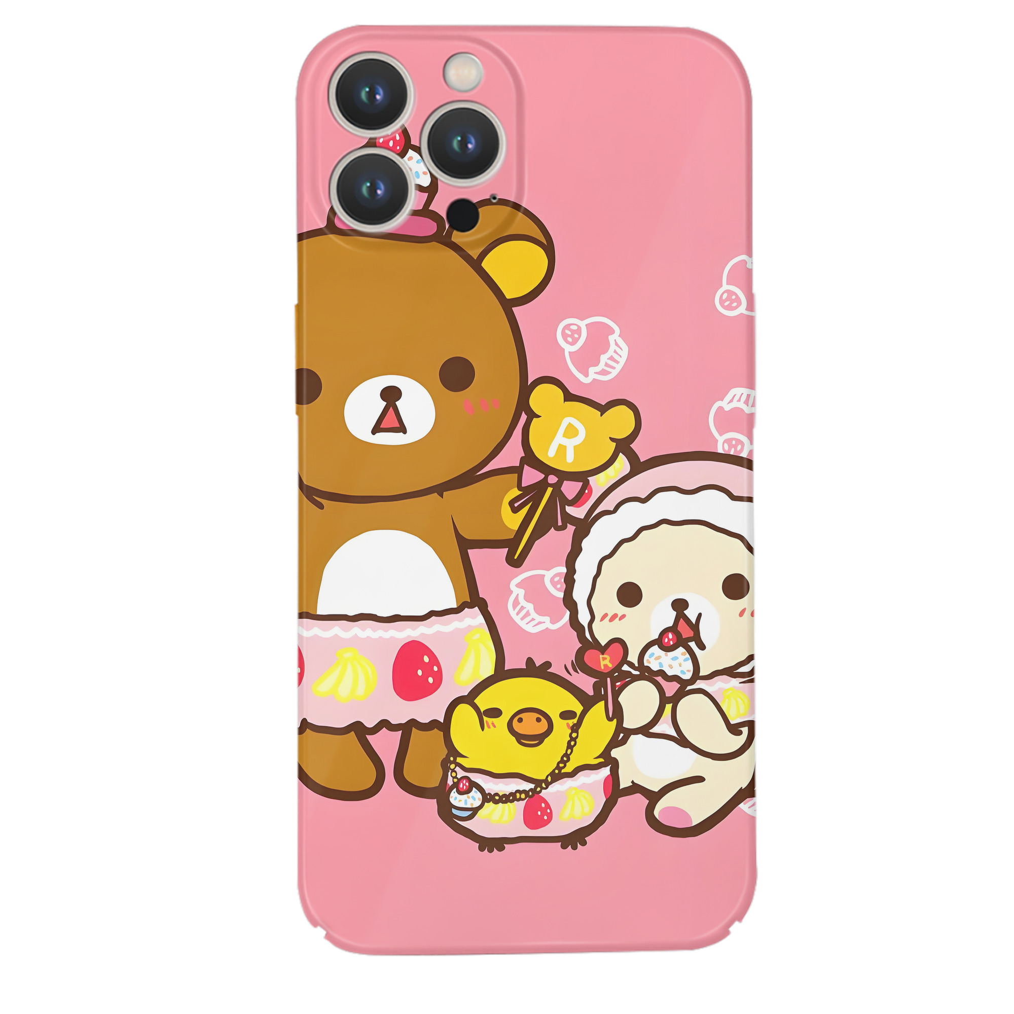 （画像用） リラックマ リラックマ キイロイトリ Rilakkuma Korilakkuma Kiiroitori 【iPhone 14シリーズ対応】ハードケース